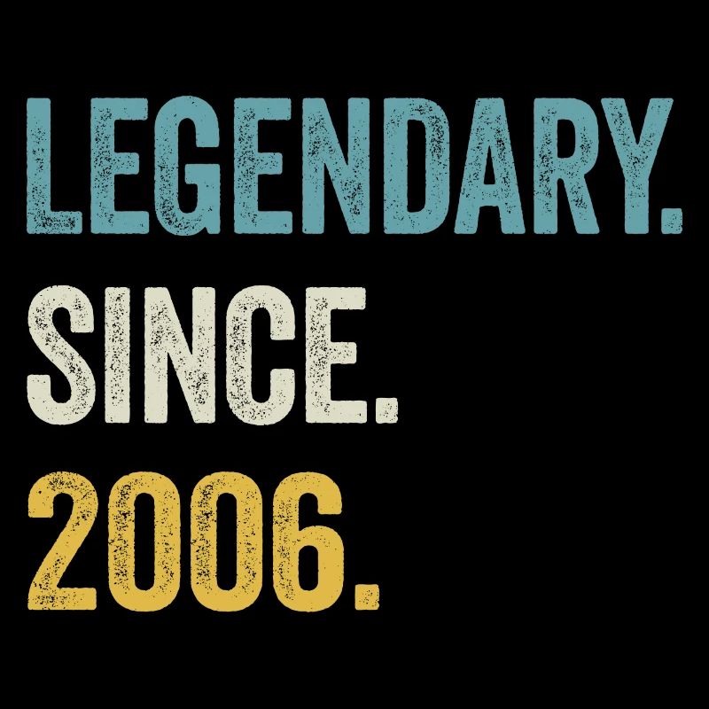 19. Geburtstag 19 Jahre Legendary Since 2006