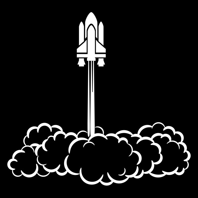 lancement de la navette spatiale