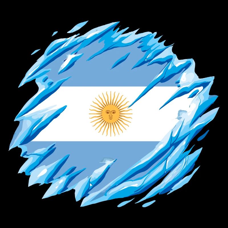 Drapeau de l’Argentine Amérique du Sud Drapeau de l’Argentine