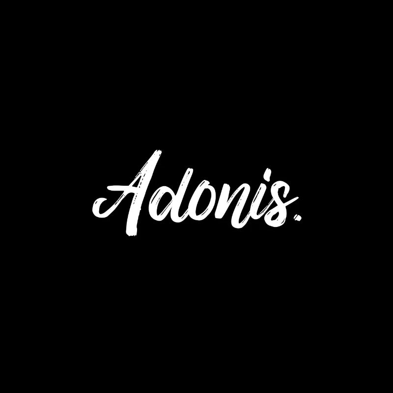 Adonis handsome guy