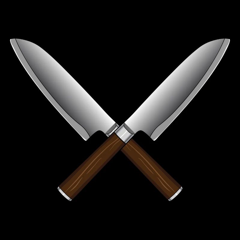 Gekreuzte Messer