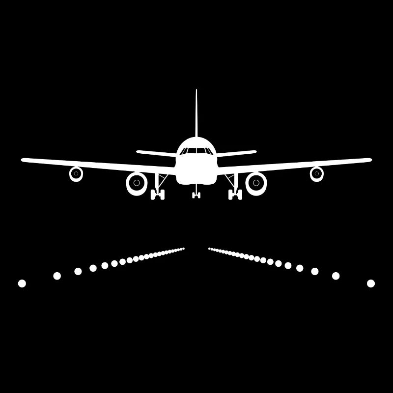 Flieger Flugzeug Landebahn Geschenk fliegen