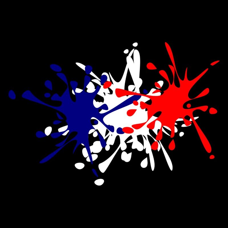 Blue, White, Red