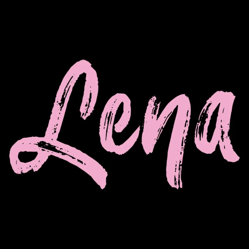 lena,name,cursive,pink,font