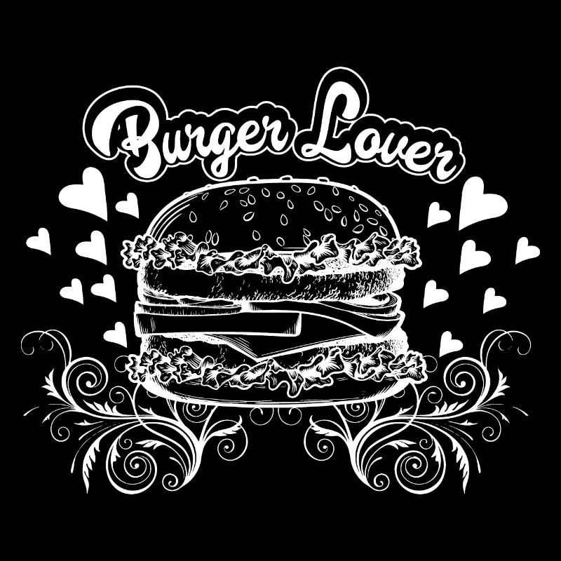 Burger lover meat lover meat eater takeaway