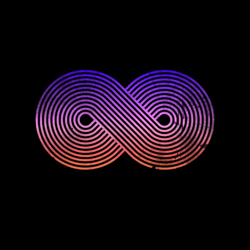 signe infini couleurs signe infini