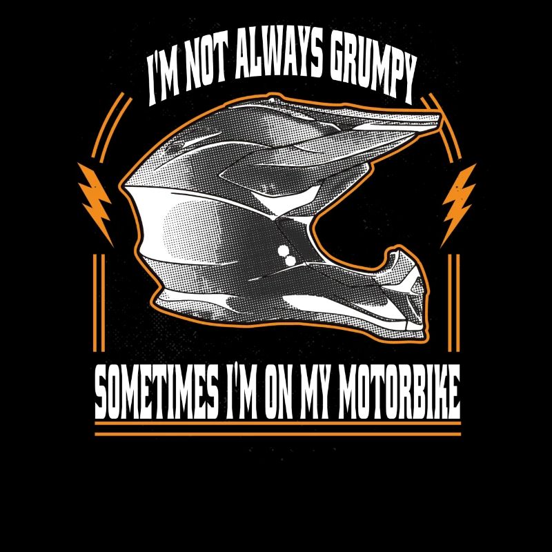 Motorradfahrer Motorrad Spruch Humor Geschenkidee