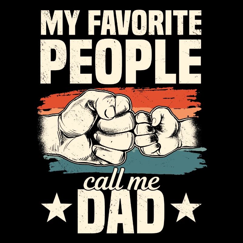 Papa Geschenkidee My Favorite People Call Me Dad