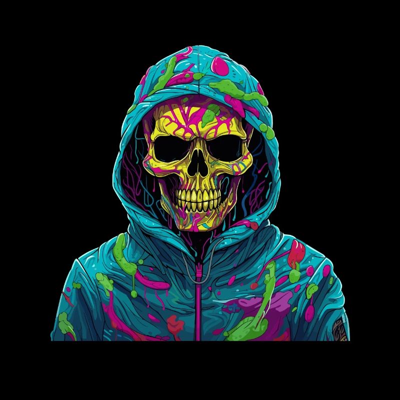 Crâne de crâne cool pour votre look cool