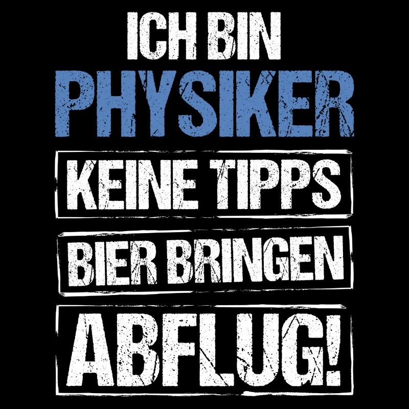 I'm a physicist - bring beer and take off