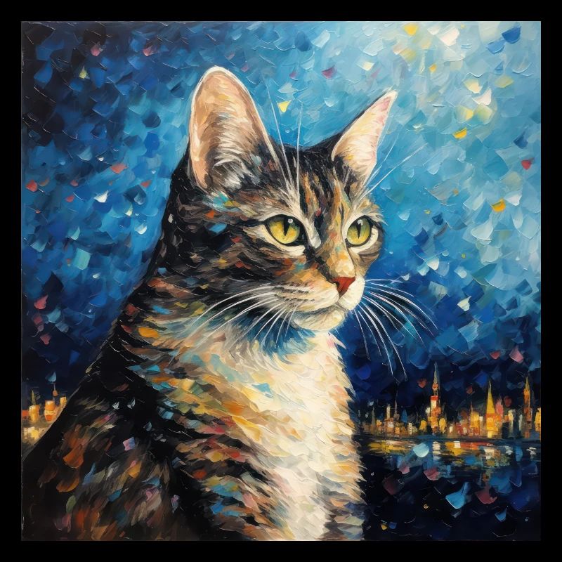 Chat, Motif De Chat