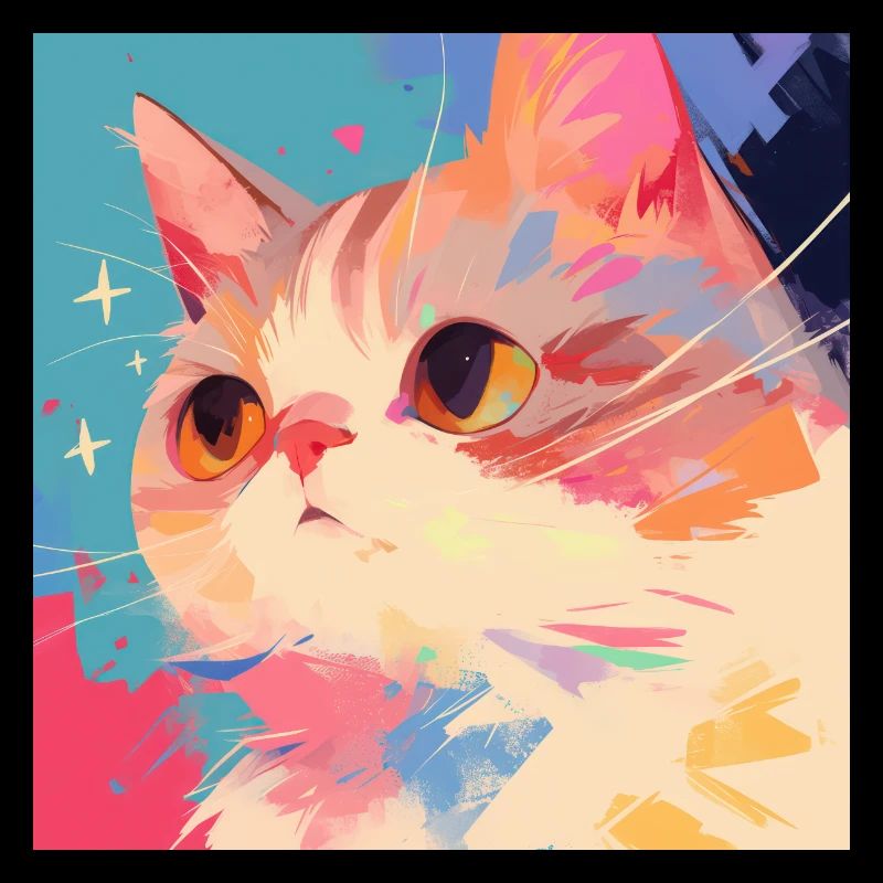 Chat, Motif De Chat