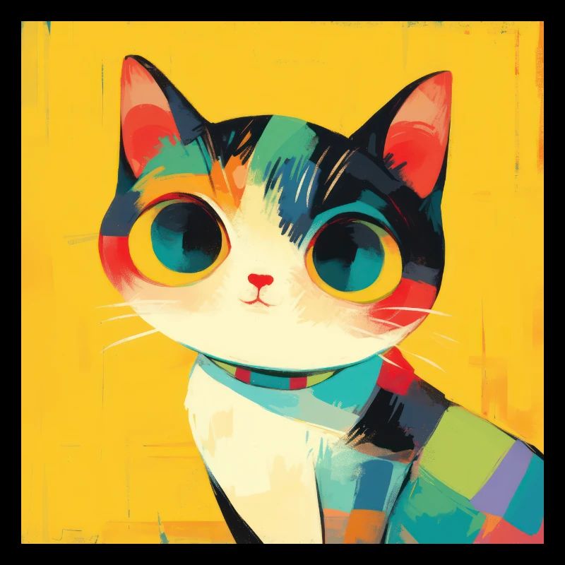 Chat, Motif De Chat