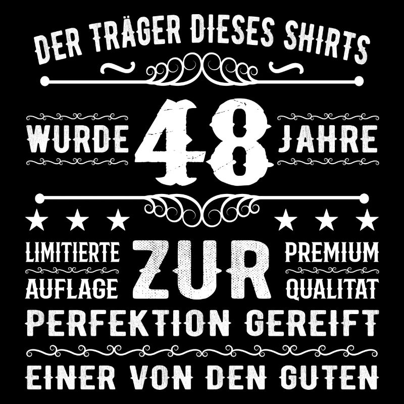 48 Jahre Geschenkidee zum 48 - Geburtstag
