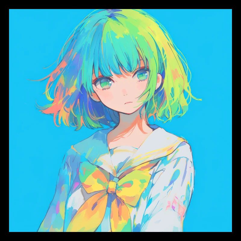anime, schulmädchen, waifu, japan