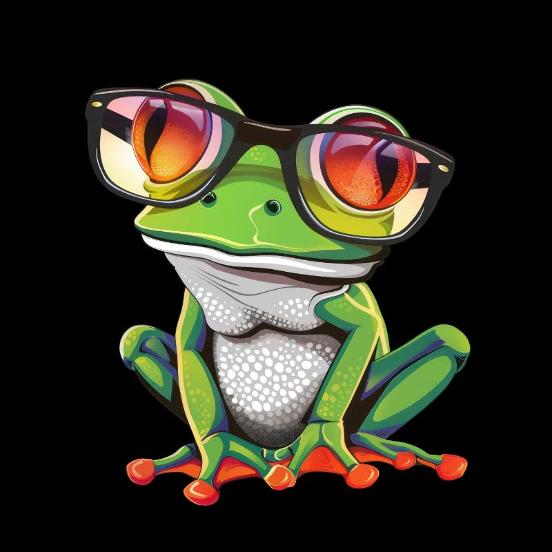 Frog, frogs, sunglasses, summer, gift