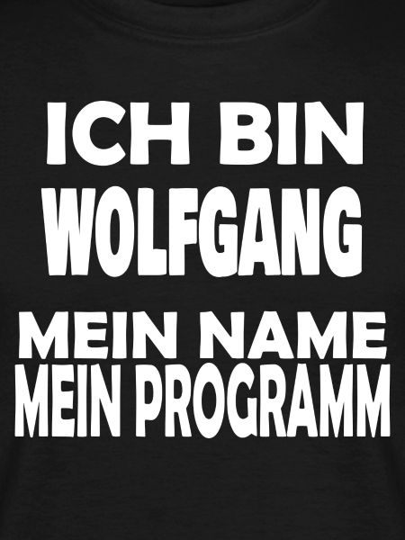 Programm Name WOLFGANG