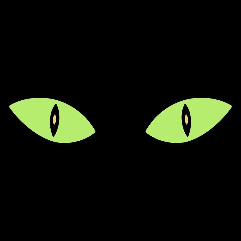 ★ Design colors changeable ★ Two cat eyes