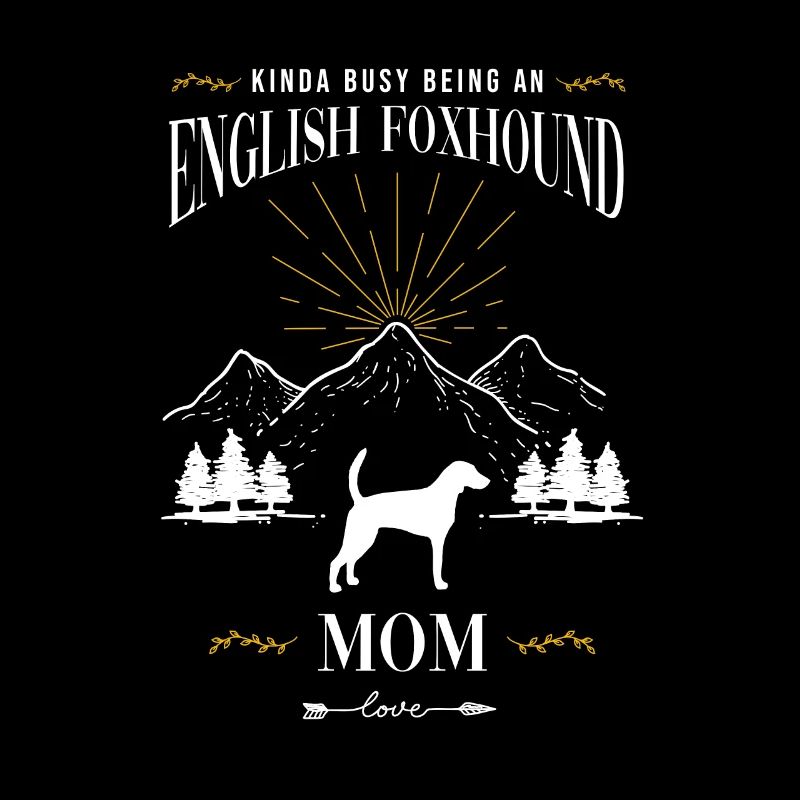 Somehow busy creating an English Foxhound