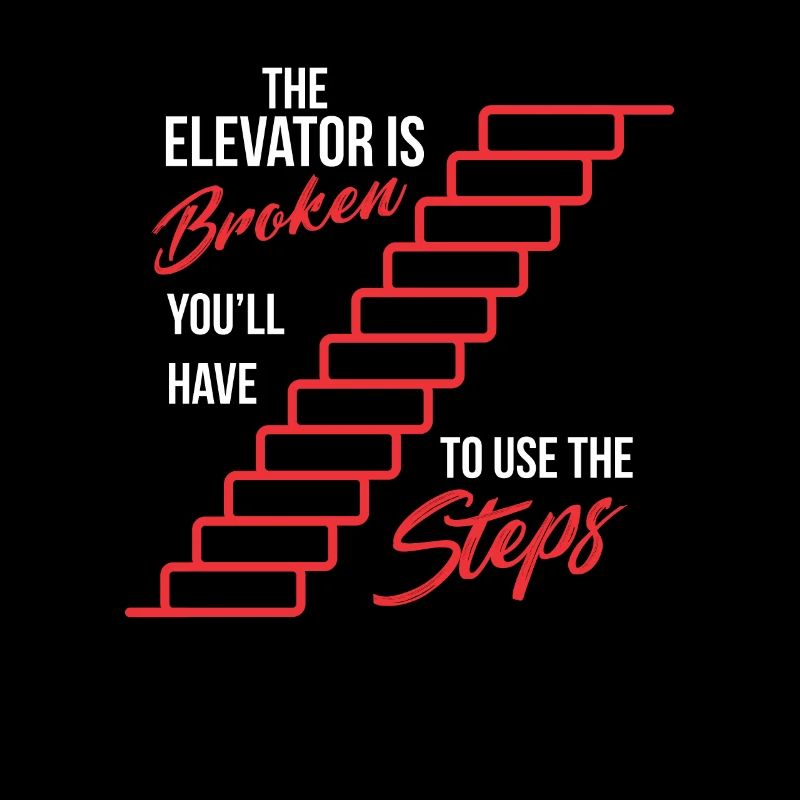 Alcoholics Anonymous The elevator is broken recovery