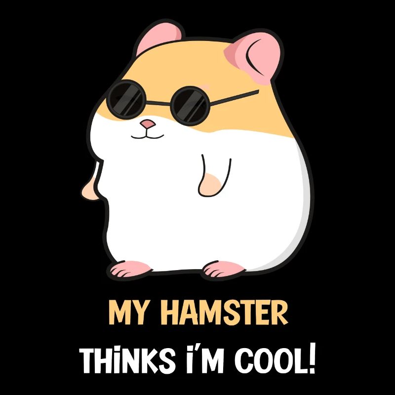 Hamster Sonnenbrille Cool Gangster