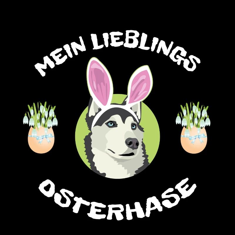 Hund Osterhase Ostern