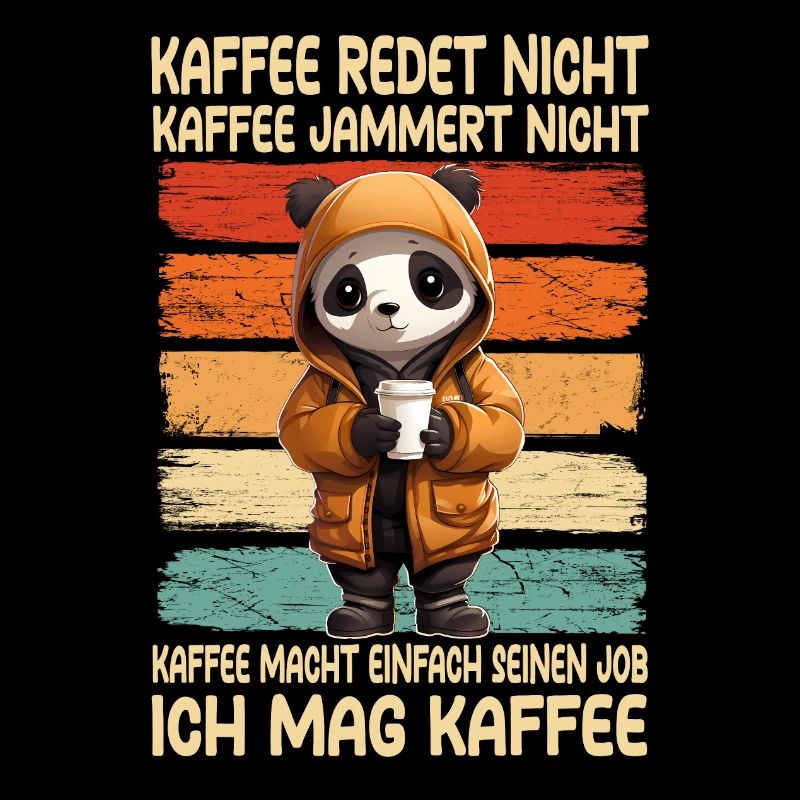 Coffee Don't Talk Coffee Don't Whine Panda
