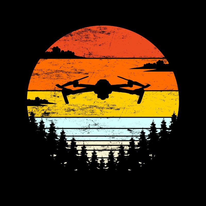 Drone Cadeau Drone Flying Drones Retro