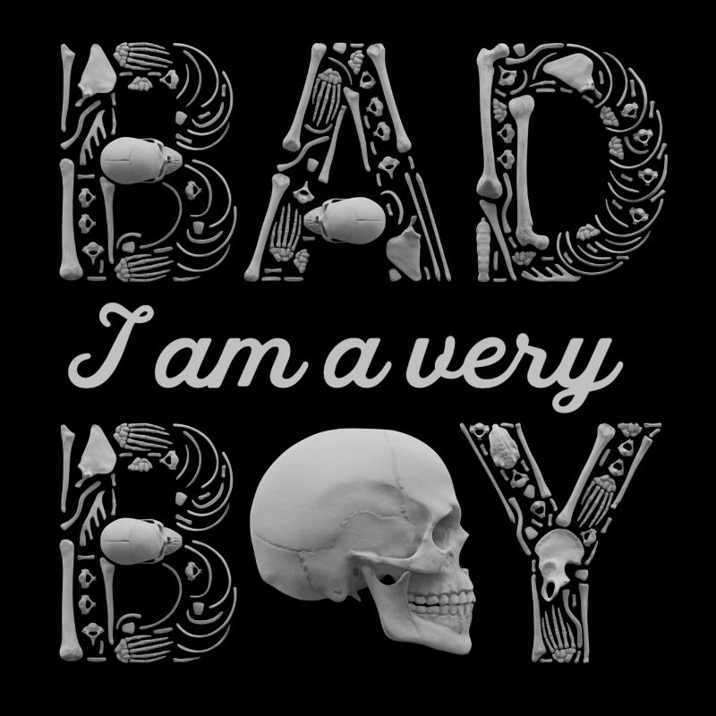 Statement Shirt / I am a very Bad Boy