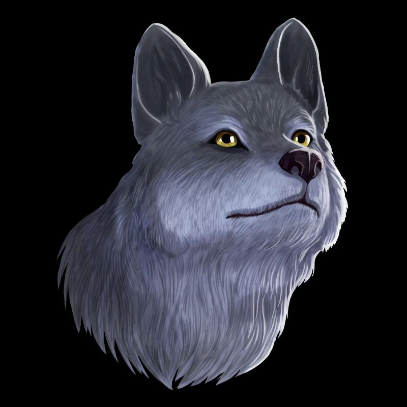 Portrait de loup