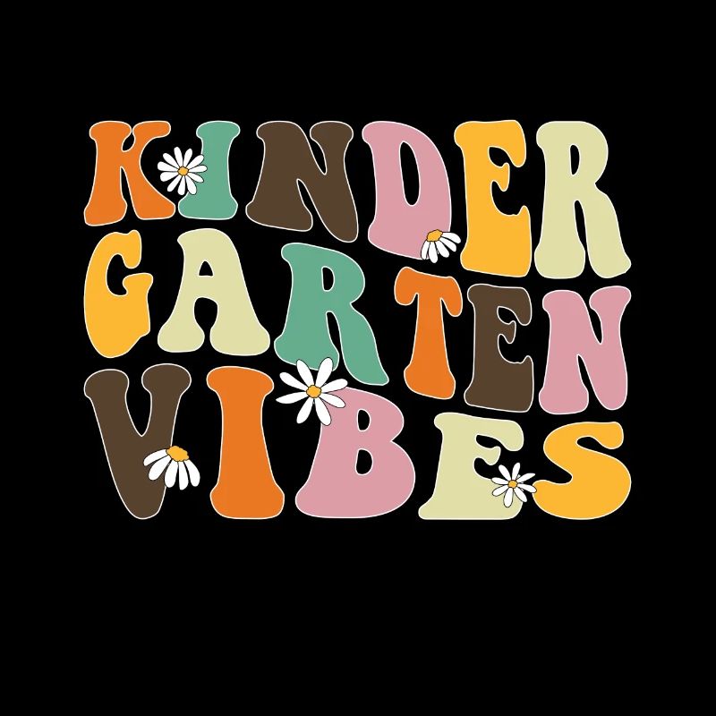 Groovy Hello Kindergarten Vibes Retro Teacher