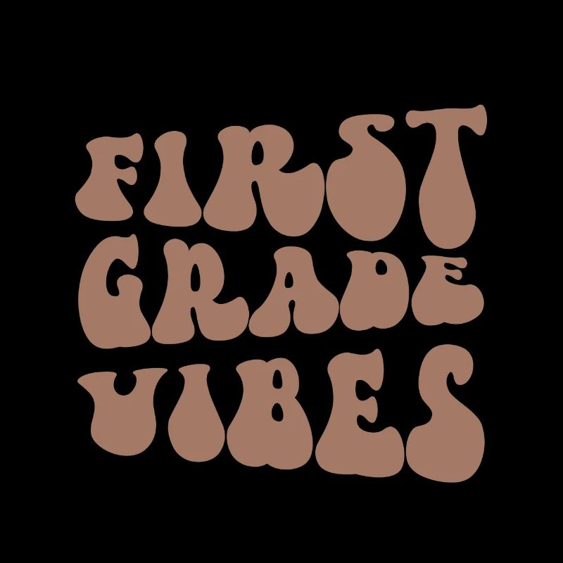 Terug naar school First Grade Vibes Student Teacher