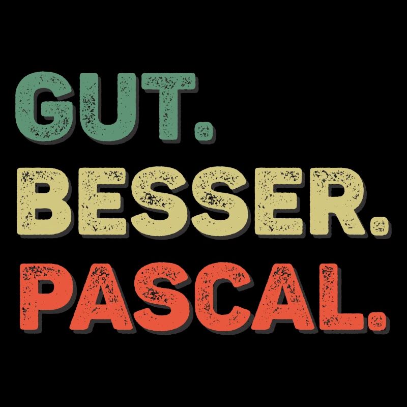 Pascal Spruch Vorname Name Gut Besser Pascal