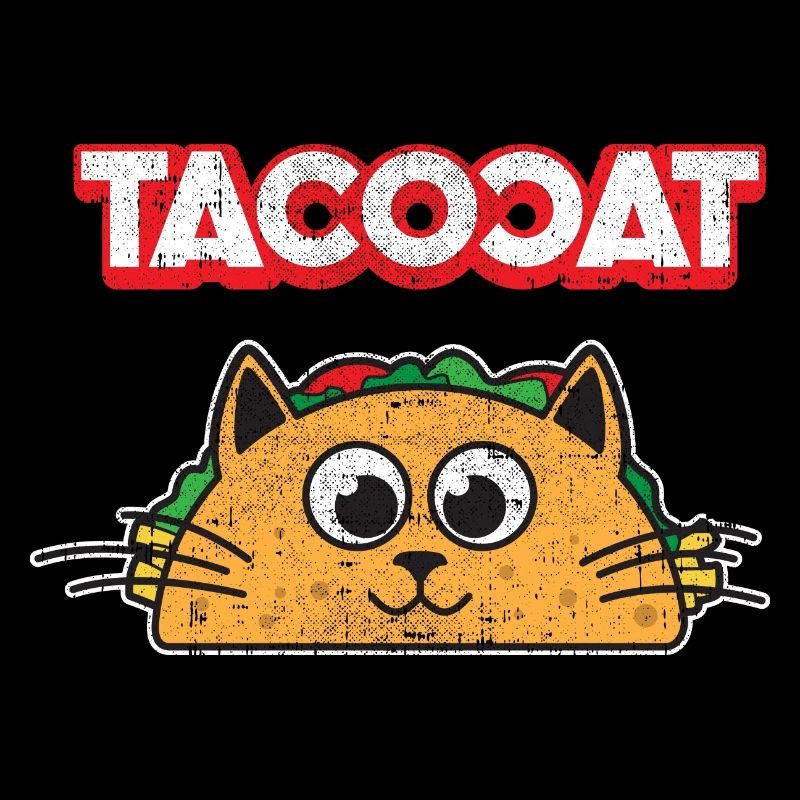 Tacocat épelé à l'envers est Tacocat Taco & Cat
