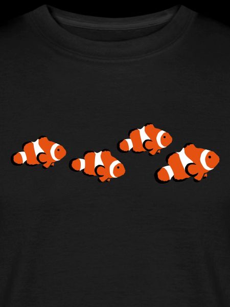 Clownfisch swarm