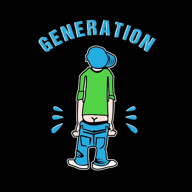 Generation Baggy Pants Deep Pants 80s 90s Retro