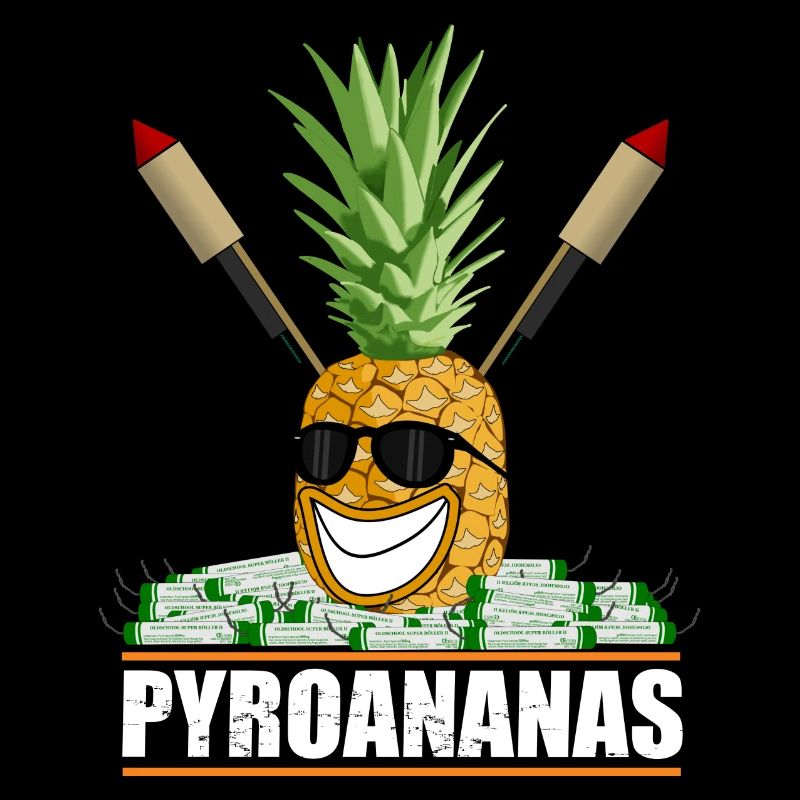 Feux d'artifice Pyro ananas