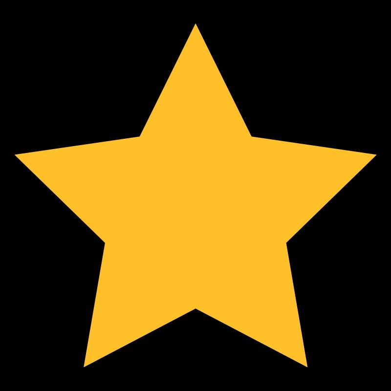 Étoile jaune étoile de noël