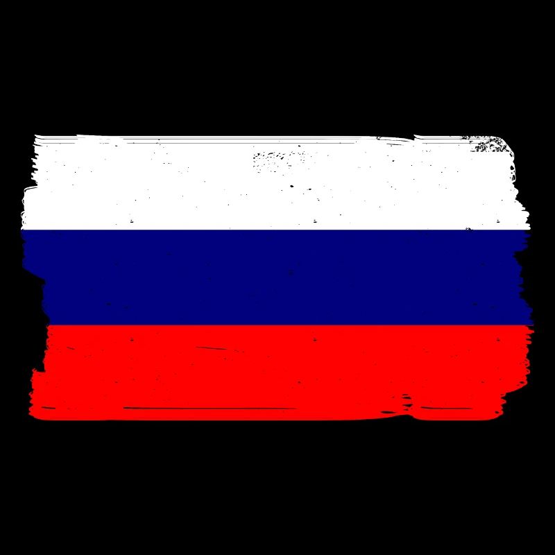 Drapeau de russie Vintage Drapeau russe d’occasion Look