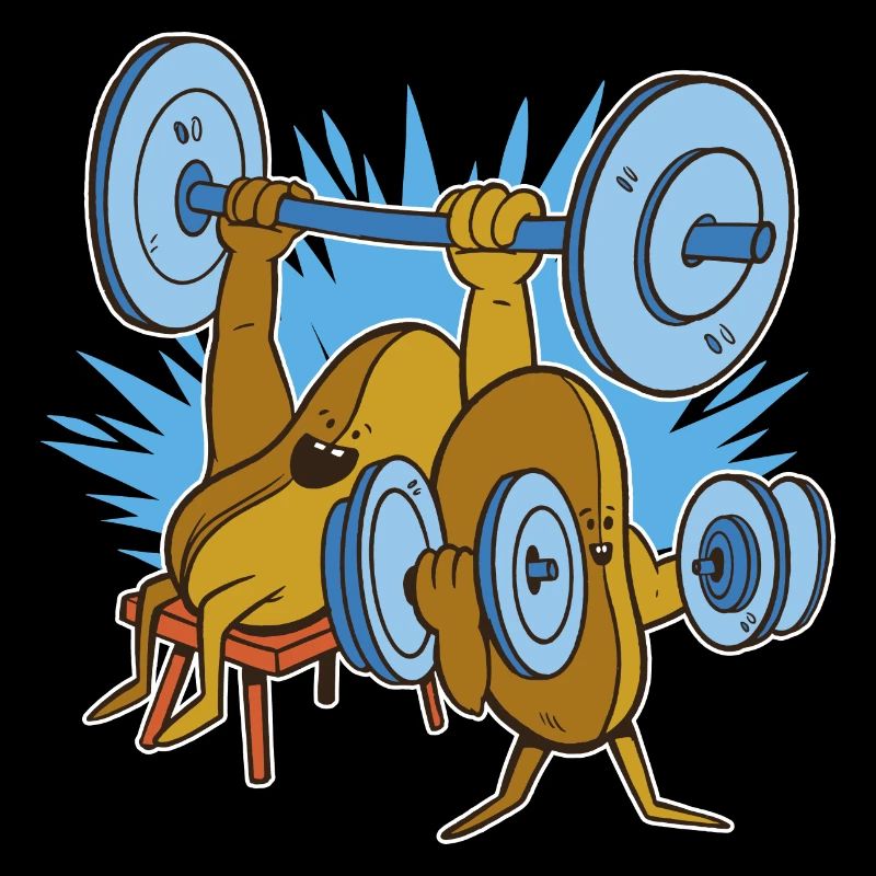 Fitness Coffee Strength Training Coffee Bodybuilder