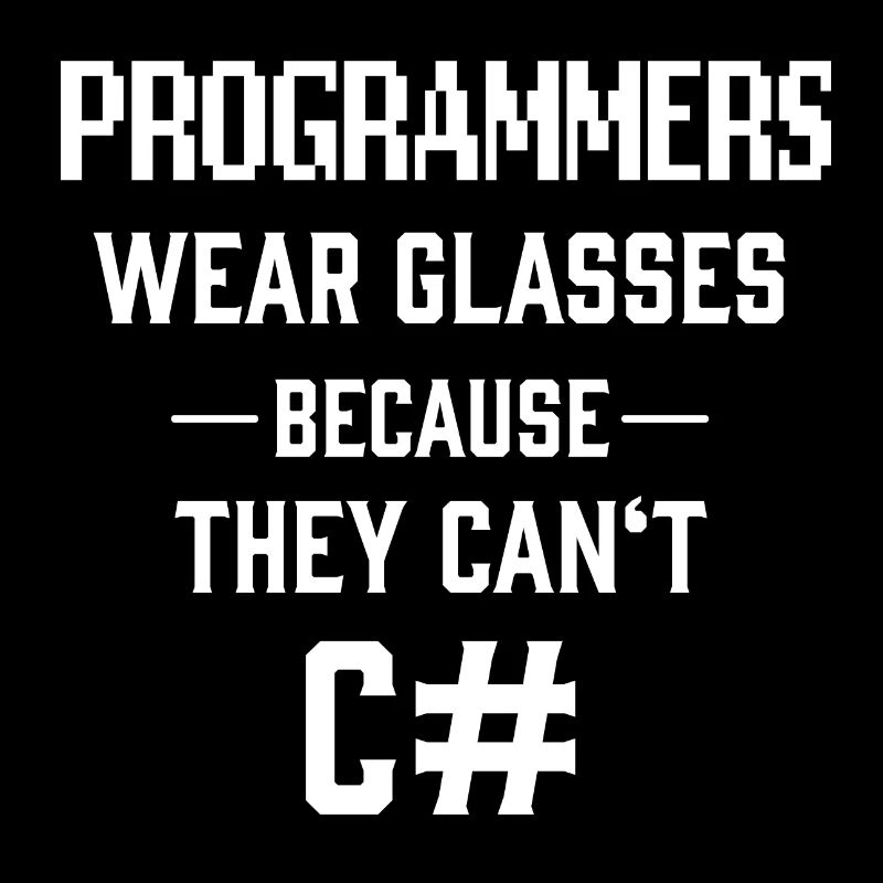 Programmers Can't C # See Sharp Computer Scientists Joke