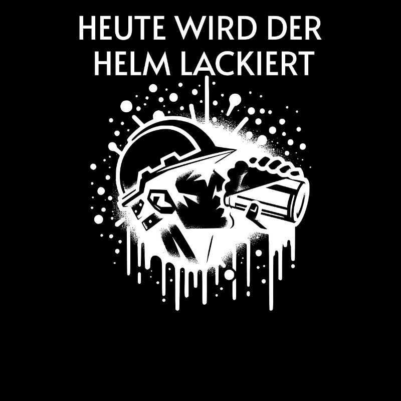 Bier - Heute wird der Helm lackiert Trinkspruch