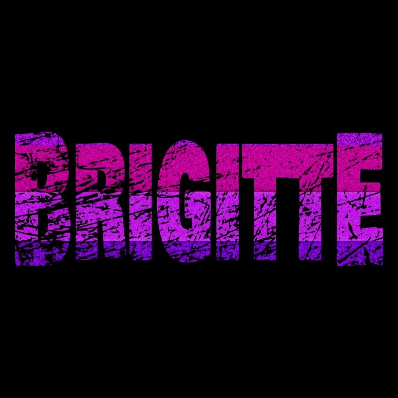 Schriftzug Brigitte