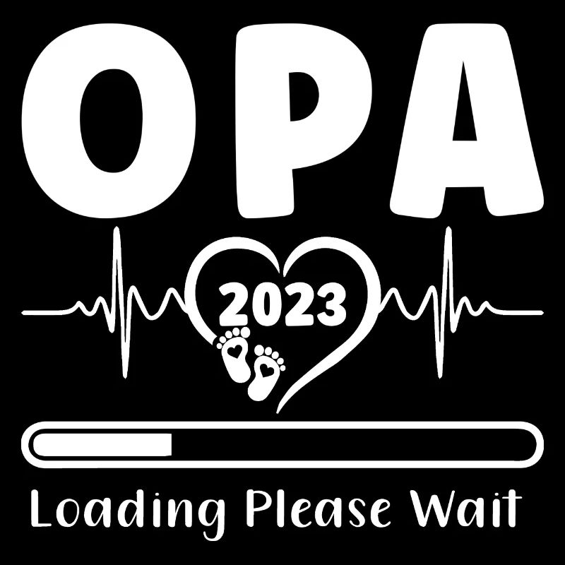 Opa 2023 Schwangerschaft Werdender Großvater