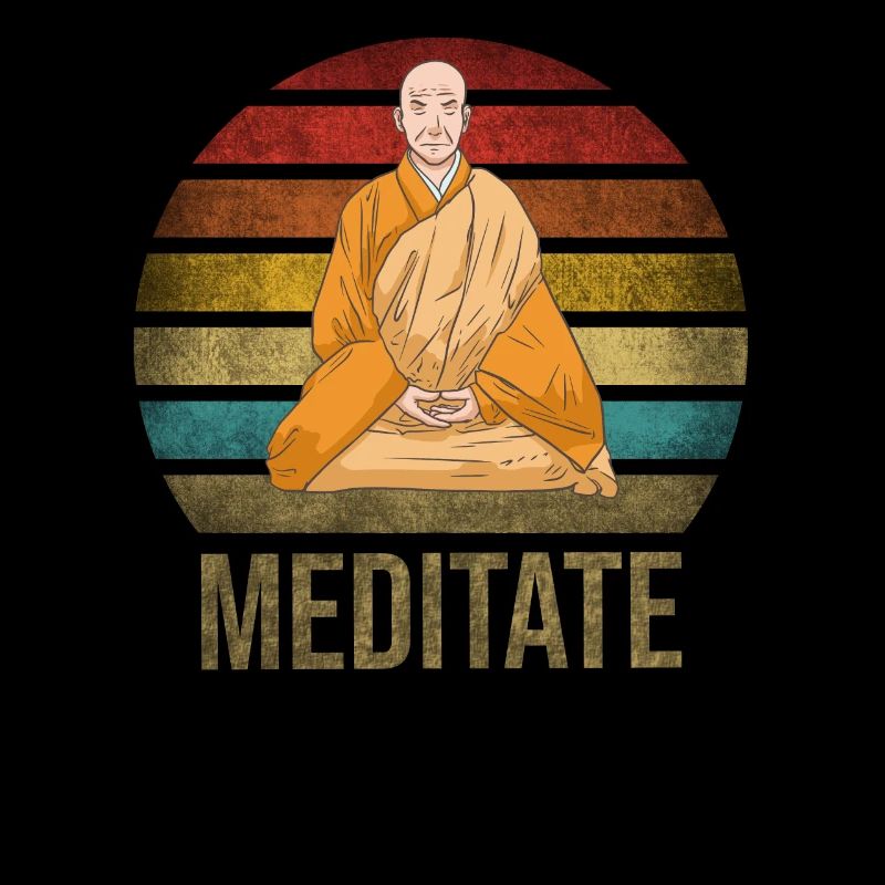 Moine Bouddhiste Moine Bouddhisme Méditation
