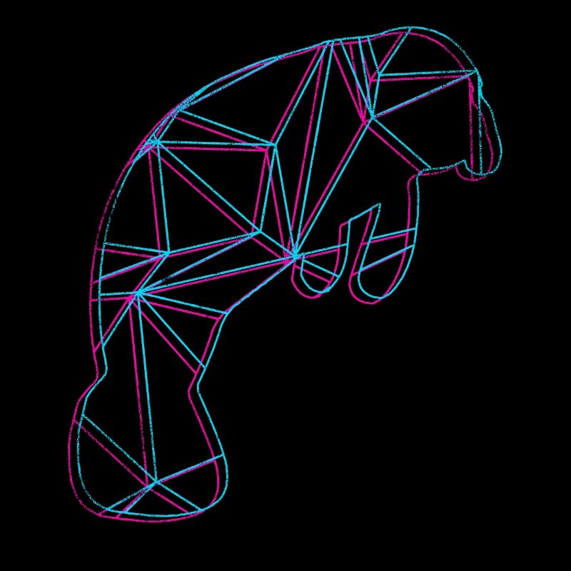 Lamantin polygonal