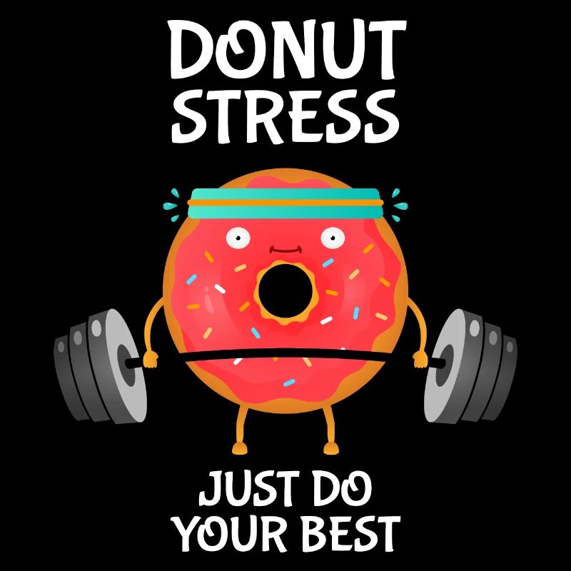 Donut Stress Faites simplement votre meilleure salle de musculation