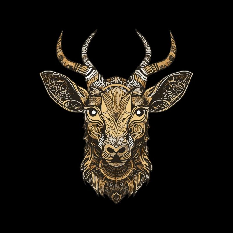Portrait de cerf