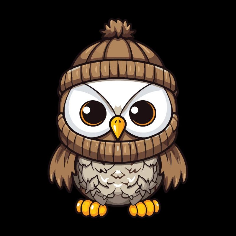 Owl Comic Winter Cozy