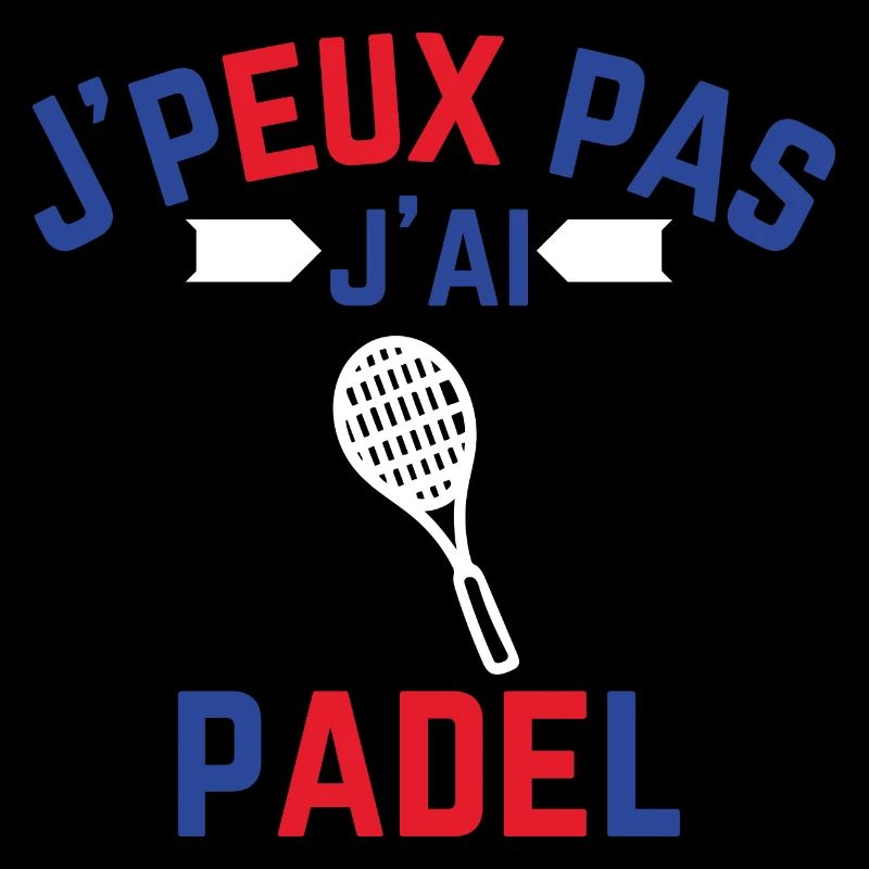 I can't I have Padel blue white red
